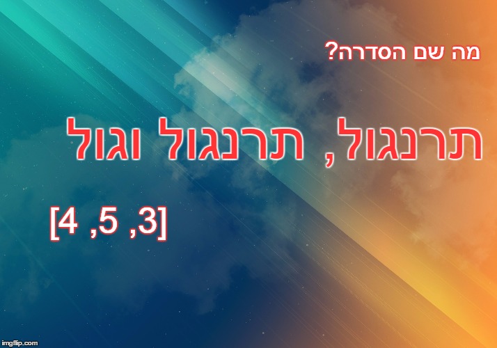 חידת היגיון